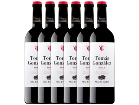 Vinho ALTOS DEL ENEBRO Altos Del Enebro Tomás González Tempranillo Ribera Del Duero Roble (0.75 L - 6 unidades)