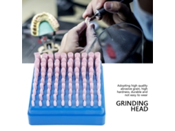 Conjunto De Cabeças De Moagem Laxiscreed Em Cerâmica, Cilindro E Projétil Com Eixo De 3mm Para Bricolagem