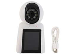 2026 câmara de Bebê com Vídeo 3mp, Câmara de Segurança Interior Wifi com Vídeo Bidirecional