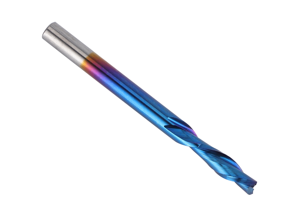 Fresa De Aço Tungstênio De 2 Lâminas 3.175mm