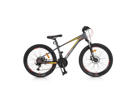 Bicicleta Liga Leve 24 Clasher Cinzenta Byox Byox