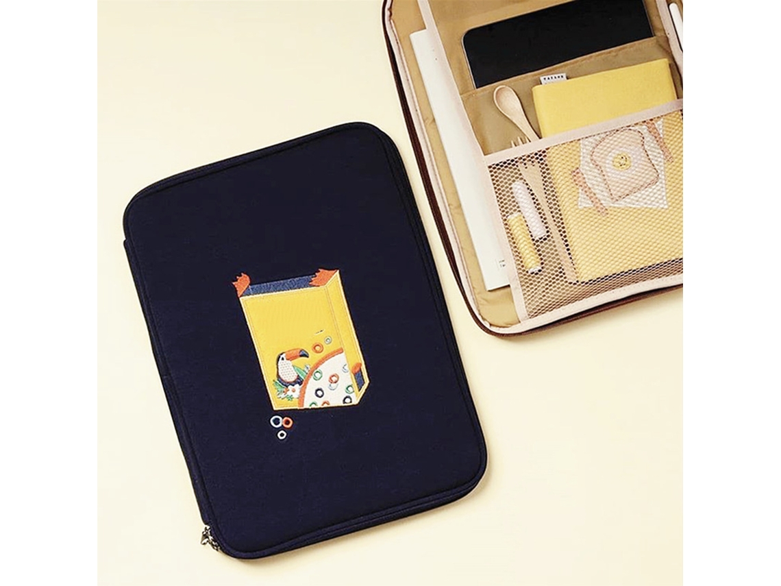 Capa para laptop Blue Woodpecker de 11 polegadas (portátil e estilosa)