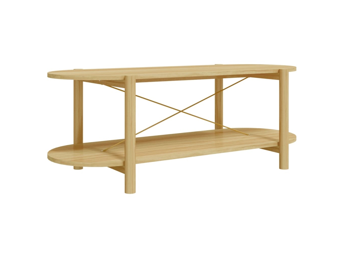Coffee Table, Coffee Tables Vidaxl Marrom Madeira Processada (n/a)