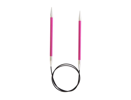 Agulhas Duplas Pontas Em Ébano 20 Cm 3mm Knit Pro
