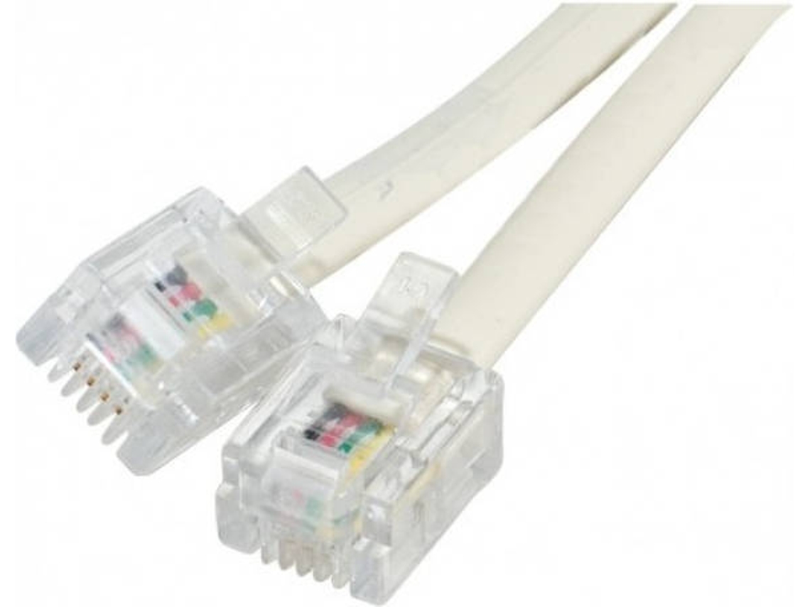 Cabo Telefónico CUC EXERTIS CONNECT 933401 (2m  - Branco)