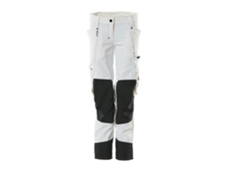 Calças Grandes Com Bolsos Para Joelheiras Advanced 18388 Branco 56 / 32 MASCOT
