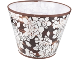 Abajur De Mesa Com Design Floral, Cúpula Cilíndrica Para Luminária De Cabeceira.