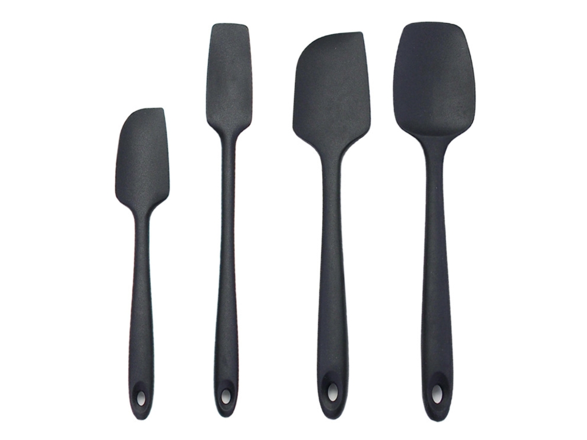 Conjunto de Espátulas de Silicone Ferramentas Resistentes Ao Calor para Cozinhar Assar e Misturar NEVEANCE