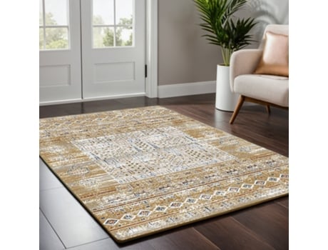 Rugura - Tapete Vintage Para Sala 200x290 Cm - Tapete Estilo Vintage Moderno Nórdico Para Sala, Quarto, Corredor E Quarto