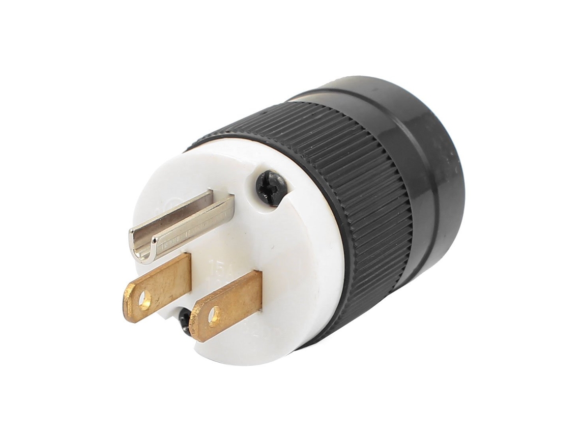Adaptador de Tomada Elétrica Nema 5 15p 15a 125v Eua para Plugues Intercambiáveis CHABERLU