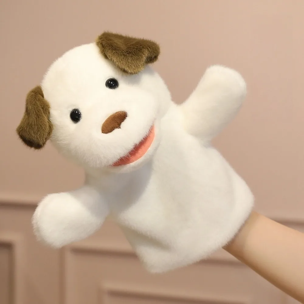 Fantoche de Dedo de Animal para Educação Infantil Brinquedo Interativo e Macio para Contar Histórias com os Dedos MDUG (cachorro)
