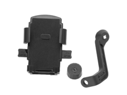 Suporte De Telefone Para Guidão De Moto E Bicicleta Com Espelho Retrovisor Anti-embalamento Clamp Resistente Abs