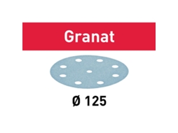 Discos de Lixa Stf D125/8 Gr/50 Granat P40