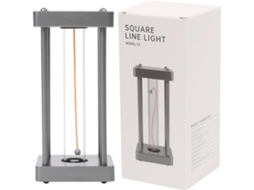 Luminária De Mesa Led Recarregável Moderna Generico – Cabeceira Minimalista Com Controle Toque Sem Fio Para Sala Estar E