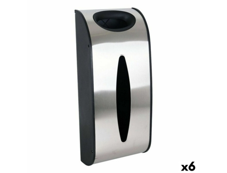 Dispensador de Sacos Confortime 104630 Aço inoxidável (6 Unidades)