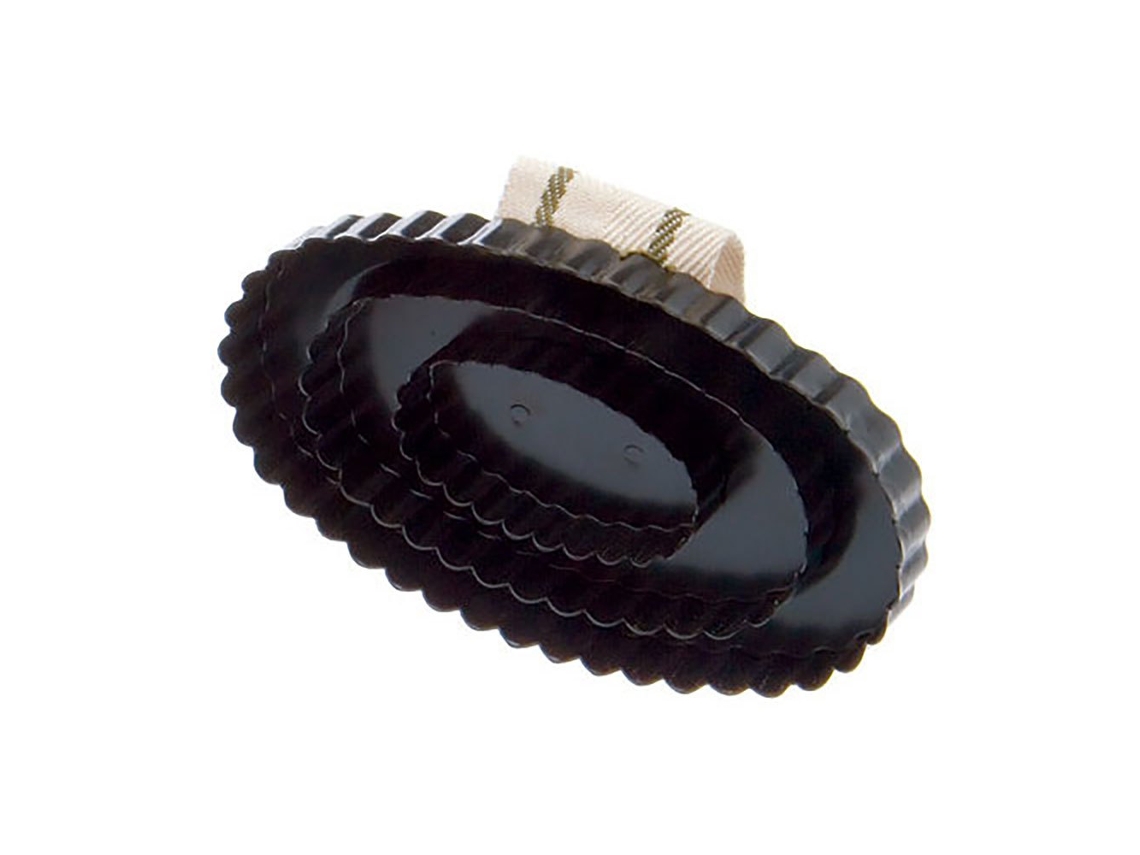 Currycomb de Metal Oval Douradohispano Hipica