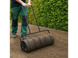 Vidaxl Rolo De Gramado Com Garras De Aerador Ø 30 X 90 Cm Aço