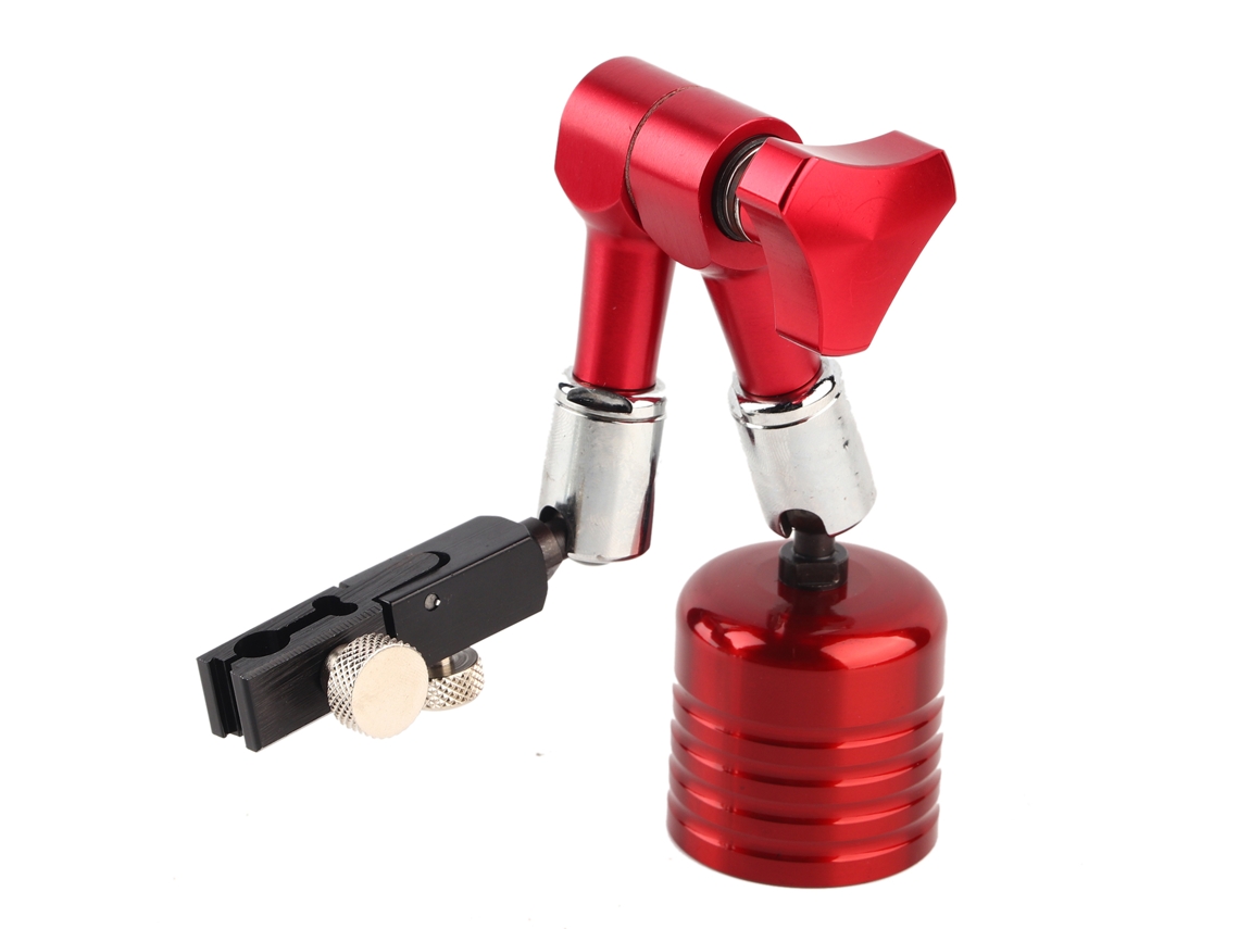 Suporte Universal Ajustável Para Indicador Dial Com Base Magnética Forte 50kg Mini