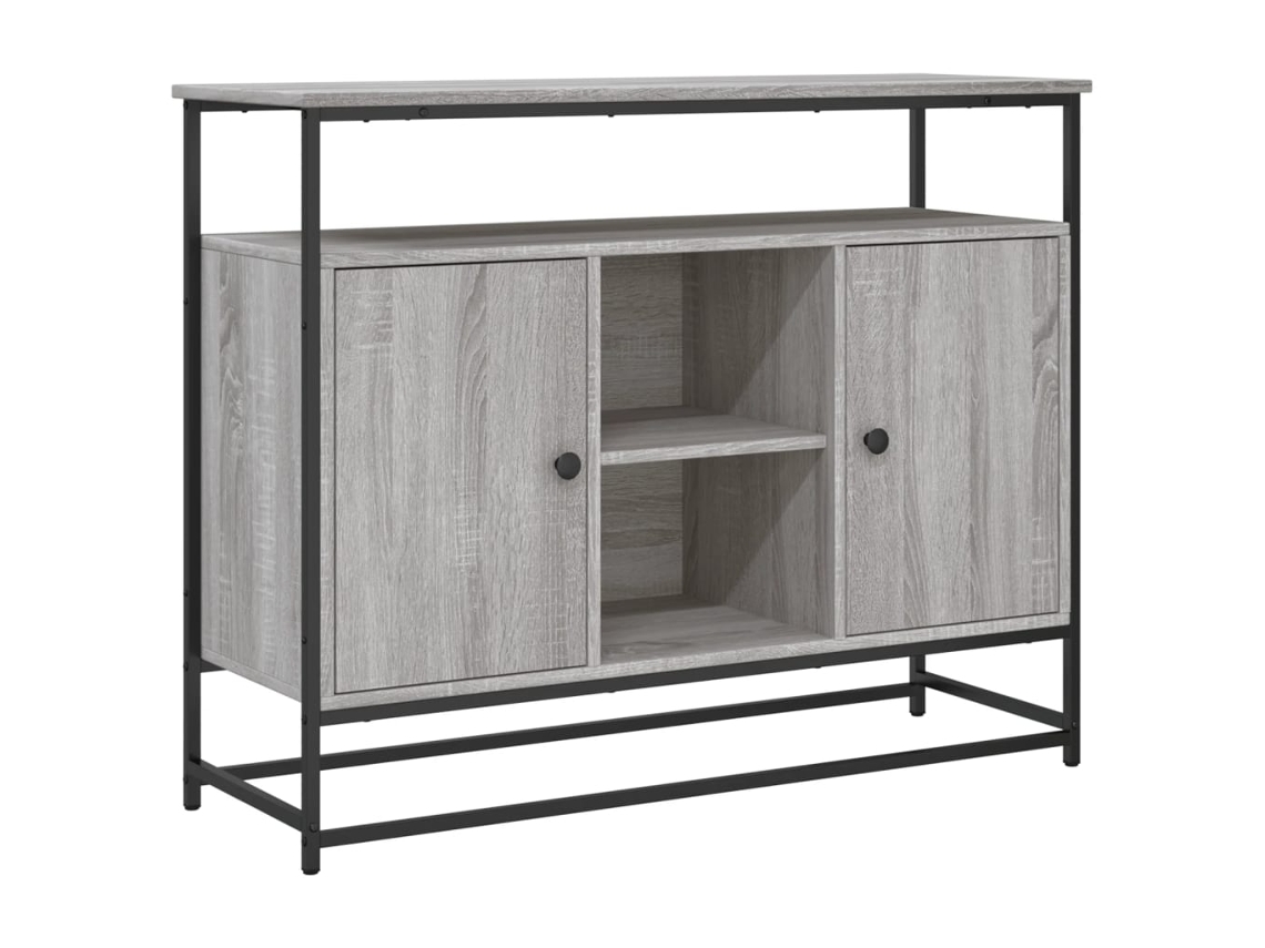 Sideboard, Sideboards Vidaxl Cinzeto Madeira Processada (n/a)