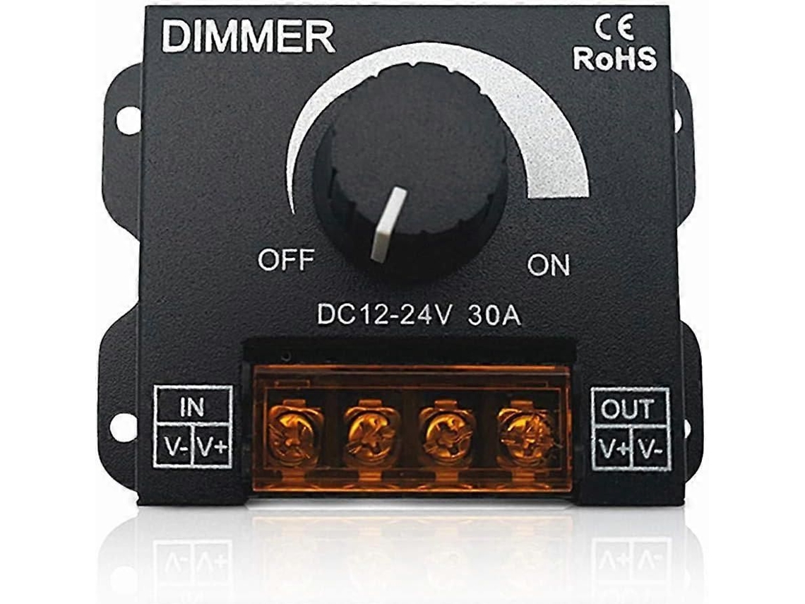 Interruptor Dimmer Com Controle On/off Para 12v-24v, 30a