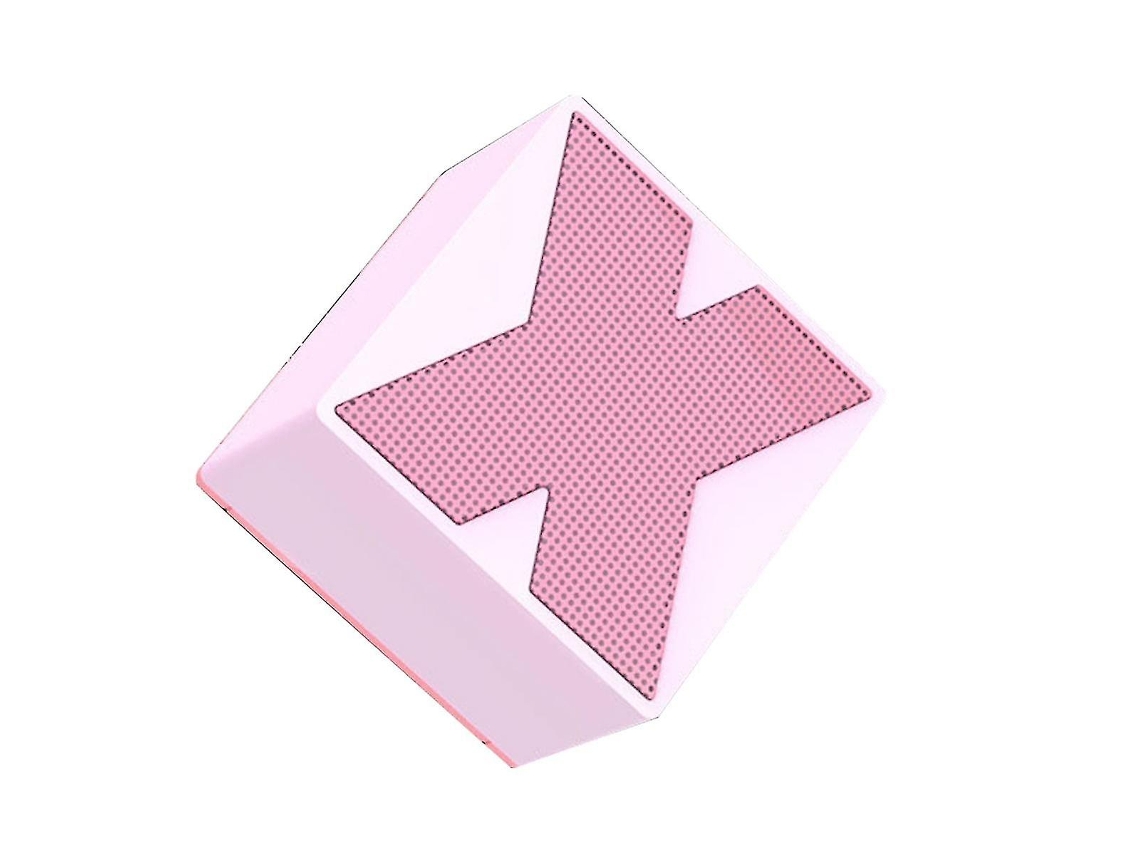 Mini Caixa De Som Portátil Sem Fio Bluetooth, Subwoofer De Última Geração, Caixa De Som Metálica Colorida, Rosa Olysi Shop