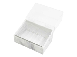 Cortador de Fita Adesiva Profissional para Cílios Postiços, Dispensador de Fita, Ferramenta de Corte, 1 Unidade, Branco GOKOCO
