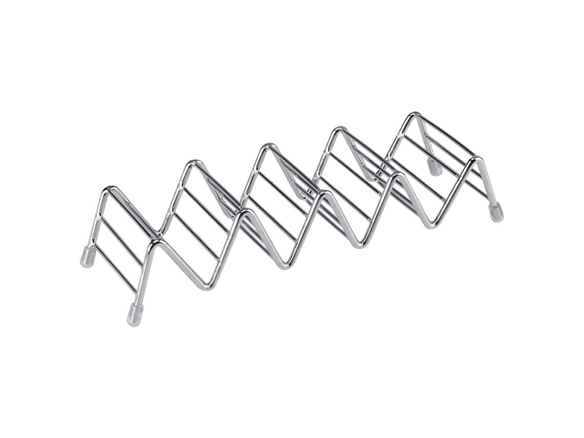 Suporte Para Tacos Mexicanos De Aço Inox Com 4 5 Gavetas