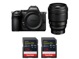 Z5 Ii + 135mm F/1.8 S Plena + 2 Sandisk 128gb Extreme Pro Uhs ii Sdxc + Ebook “20 Dicas para Fotos Que Impressionam” NIKON