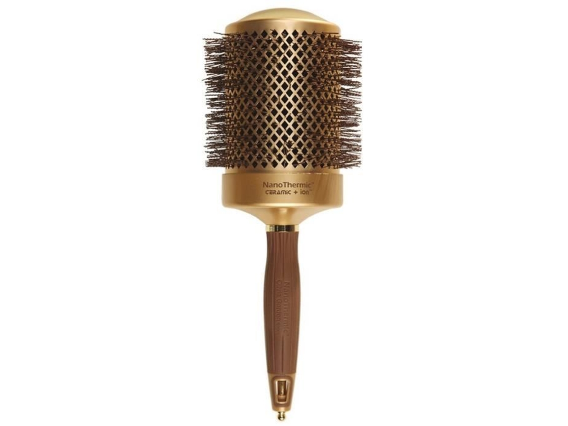 Coffret De Produtos Capilares Olivia Garden Cópia De Olivia Garden Escova Nanothermic Térmica Cerâmica Ion 64 Mm 1 Unidade