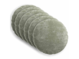 Vidaxl Capa Almofada 6 Unid. Heerlen Verde Ø 30 Cm Tecido Chenille