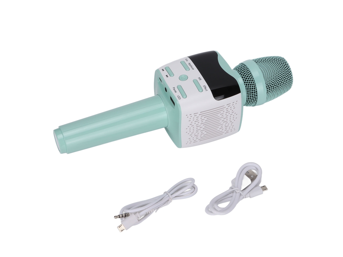 Microfone Sem Fio Bluetooth Com Som Estéreo Hifi