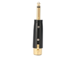 Aetheria adaptador de Áudio Macho Mono 6,35mm para Fêmea Xlr para Guitarra Microfone Interface