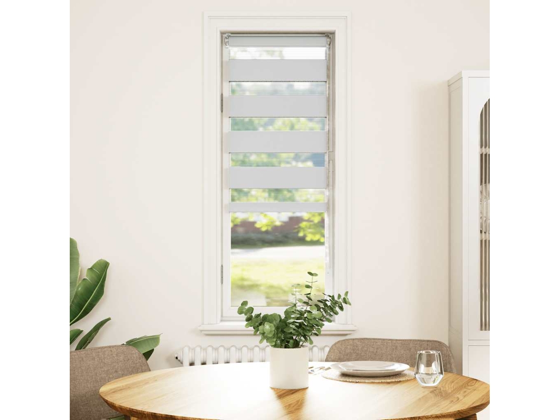Maison Exclusive - Cortina De Zebra 40x100 Cm Largura Do Tecido 35,9 Cm Poliéster