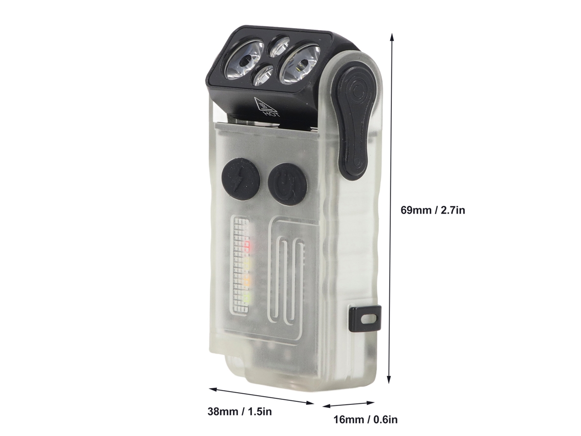 Laxiscreed Lanterna Led Com Luz Uv, Alarme 110db Para Segurança E Aventura