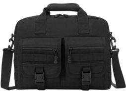 Bolsa De Ombro Ciieeo Masculina Em Nylon Camuflado Para Laptop, Leve E Multifuncional.
