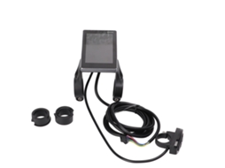 Computador de bicicleta elétrico Slowmoose GD06 com visor LCD, velocímetro de 36 V/48 V e LED para modificação e reparo.