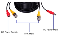 65ft Bnc Video Power Siamese Cable For Surveillance Camera Dvr Kit LAXISCREED (20m)