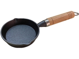 Mini Frigideira De Ferro Com 13 Cm Diâmetro, Doméstica Para Ovos E Panquecas Cozinha, Café Da Manhã