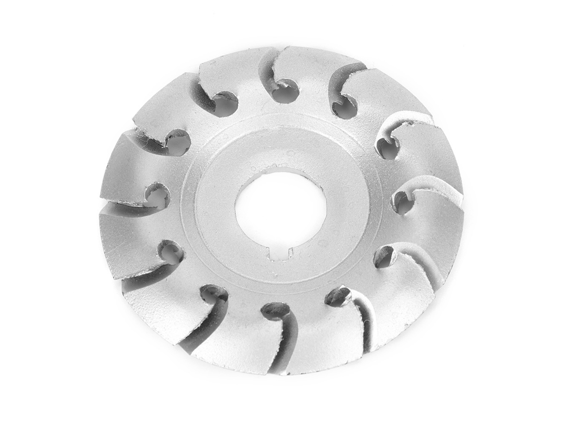 Disco De Gravação Em Madeira Com 12 Dentes, Aço Manganês, 65x16mm Para Esmerilhadeira Angular