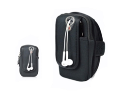 Bolsa Universal Impermeável Para Braço, Ideal Para Esportes E Fitness, Com Entrada Para Fone De Ouvido, Preta.