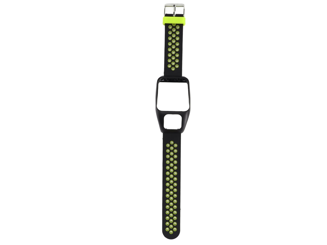 Pulseira para Smartwatch EOOCOO (design Bicolor, Material de Silicone)