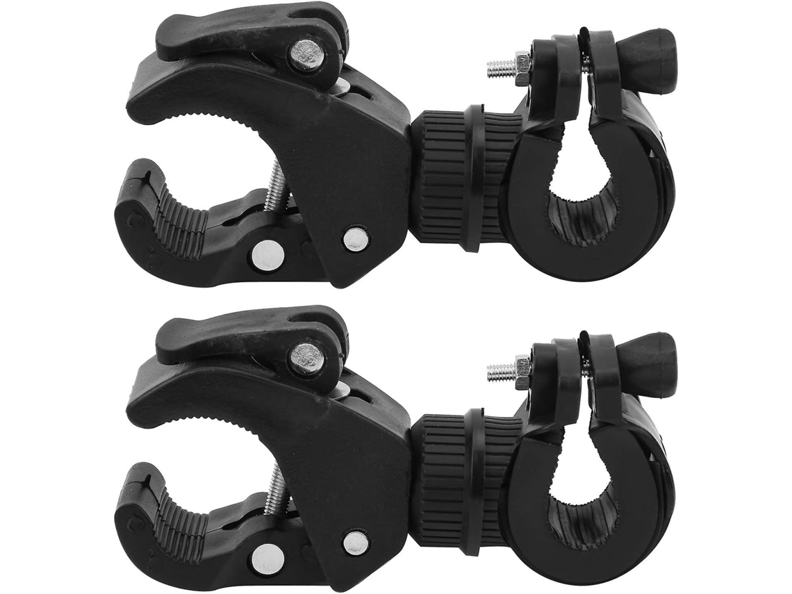 Lurelia Luz Bicicleta Conjunto De 2 Suportes Para Lanterna De Bicicleta, Com Rotação De 360 ​​graus, Ideal Para Ciclismo E Mountain Bike