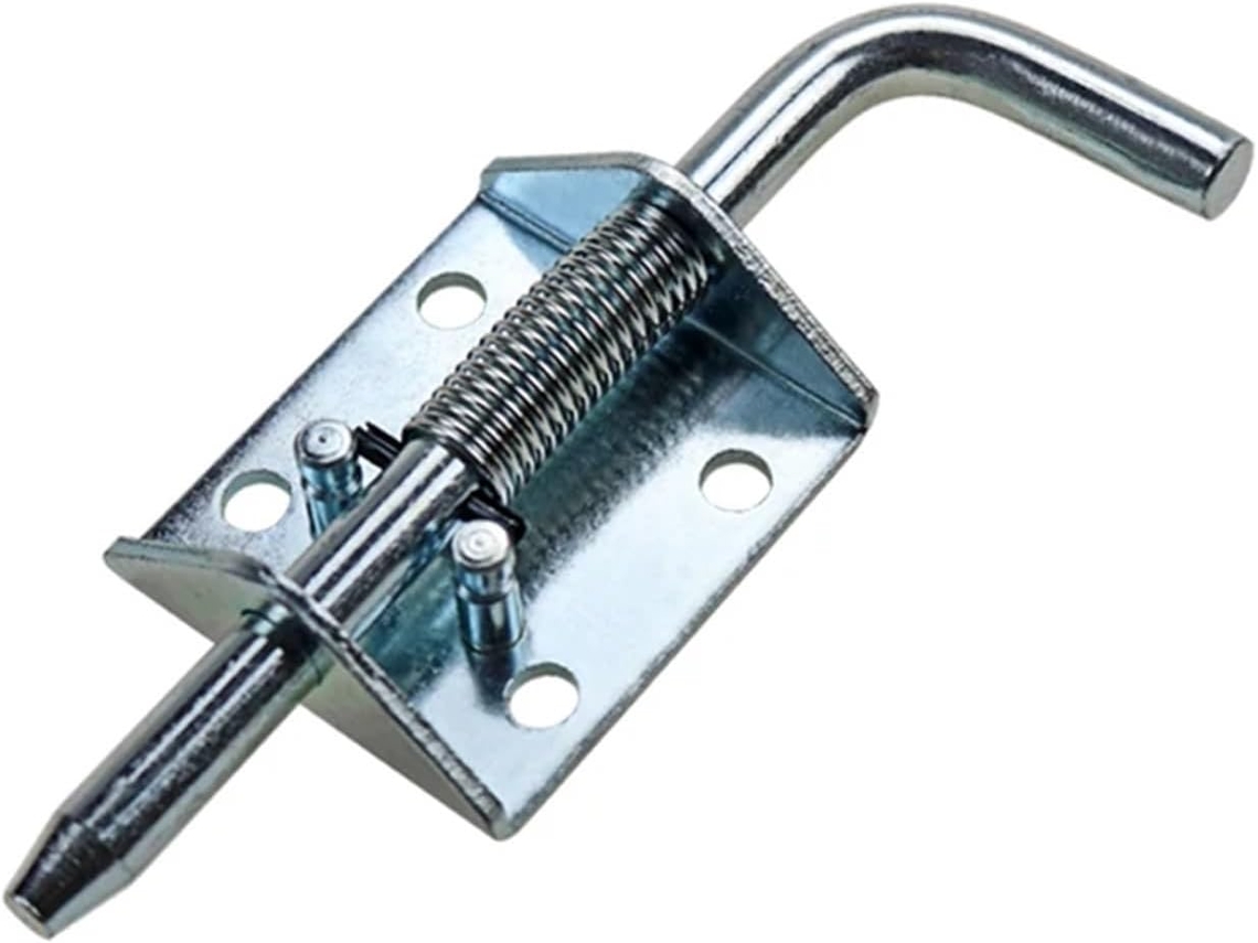 Dobradiça De Ferro Com Corrente E Mola, Dobradiça Telescópica Em Forma De L Para Porta Armário, 1 Peça