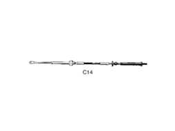Cabo de Controle C14 Prateado 6´ULTRAFLEX