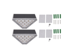 Rebe-luz De Escada Solar Ip68 Impermeável Decorativa Para Exterior Terraço Degraus