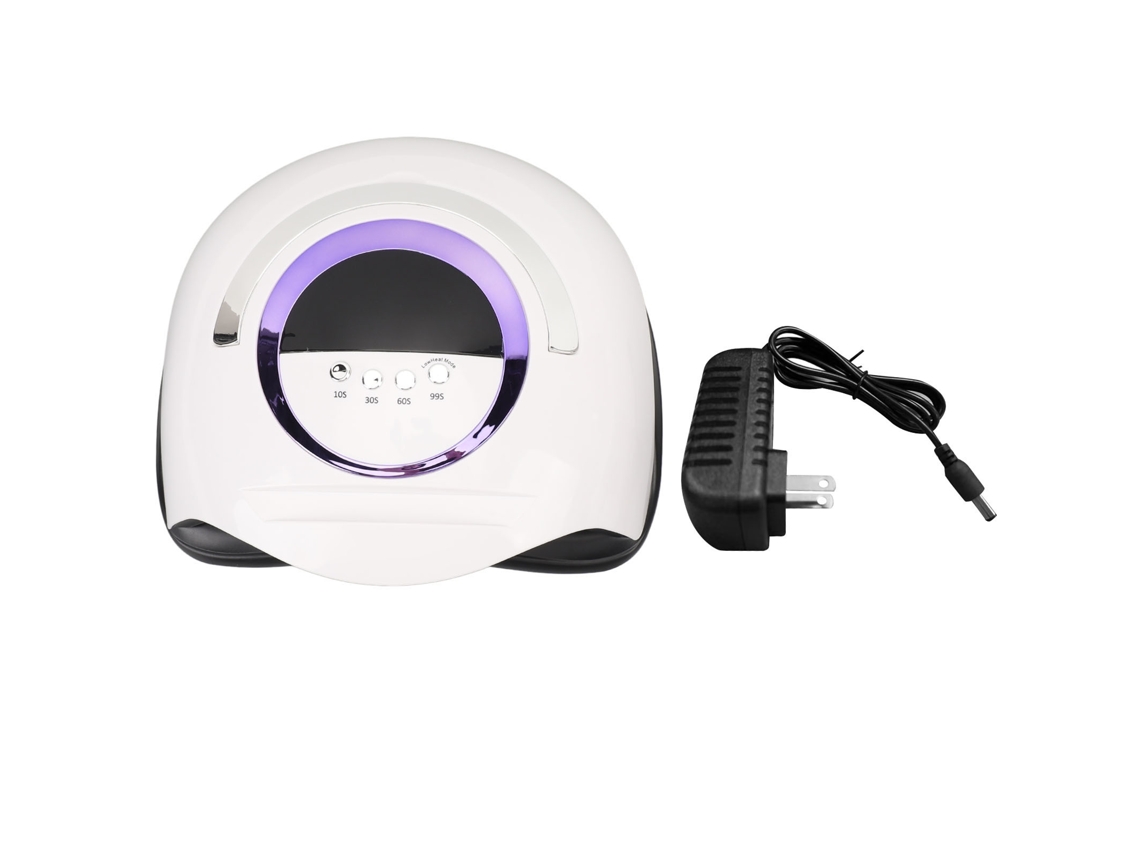 Lâmpada Secadora De Unhas Uv Portátil Com Sensor De Cura Rápida Para Esmalte Em Gel E Alongamento De Unhas Plug Us 100‑240v