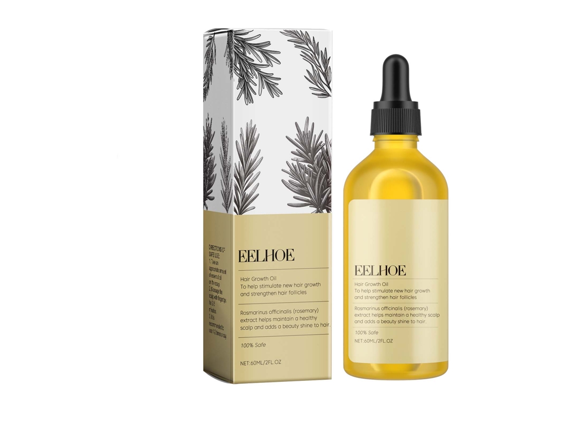 Óleo Essencial Alecrim Eelhoe Cabelo Liso Brilhante