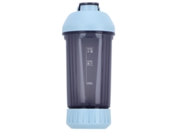 Laxiscreed Copo Espremedor De Suco Portátil Mini Manual Com Função De Agitação, Azul Claro