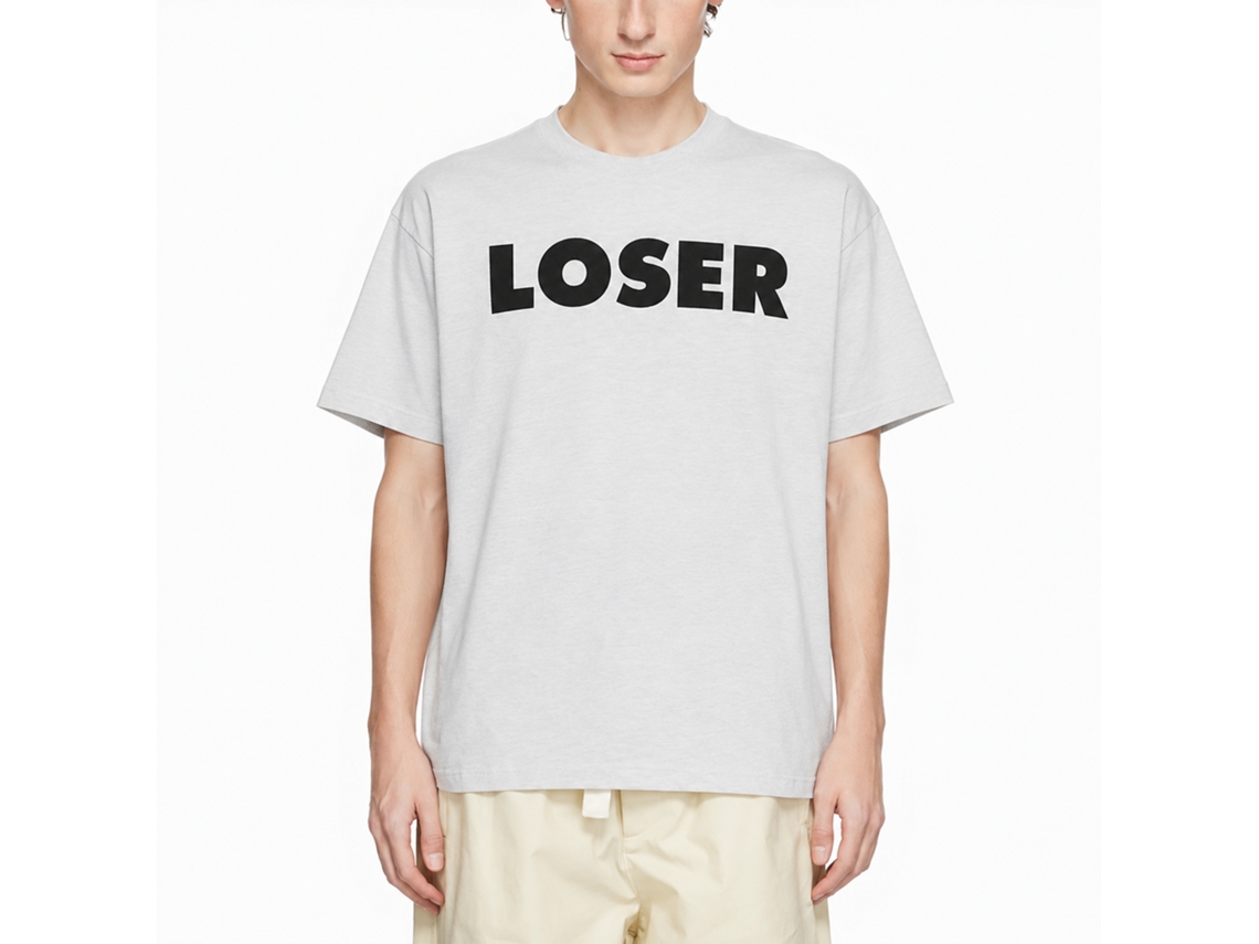 Sub Pop Records Loser T-shirt White Unisex Adults Size:l