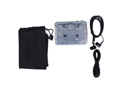 Reproductor de Casetes Portátil, Convertidor de Casete a Mp3 Con Puerto Usb c Y Conector para Auriculares.